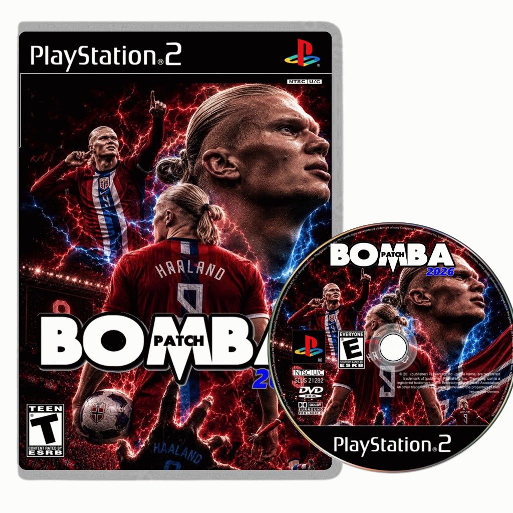 BOMBA PATCH By Ricardo Copa do Mundo 2026 JUNHO EDITION Playstation 2 Mídia Física jogo ps2