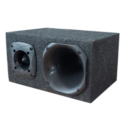 Kit Caixa Corneteira Corneta + 1 Driver + 1 Tweeter 240 Rms