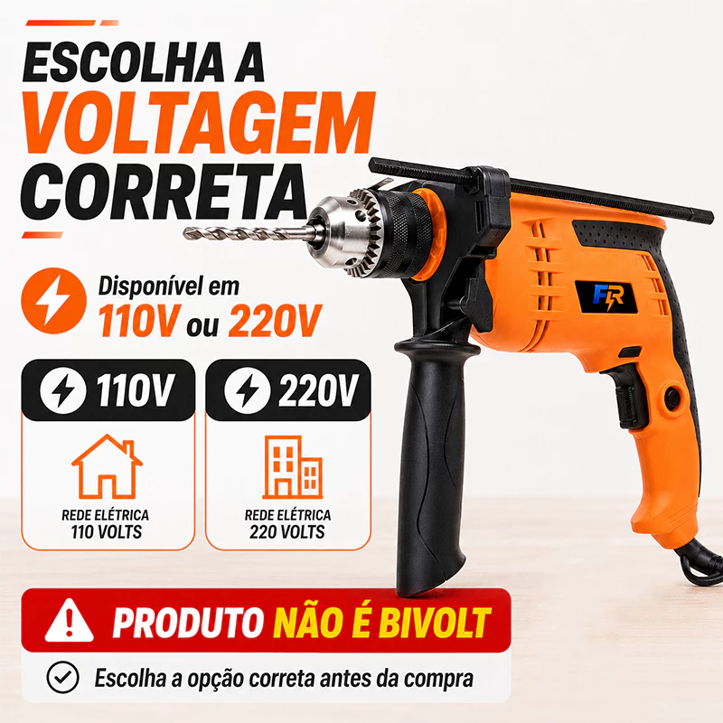 Furadeira de Impacto 900W 13mm — foto 9