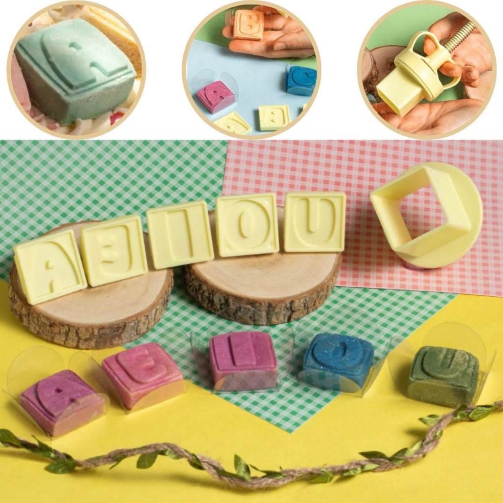 KIT EJETOR MAX LETRAS ALFABETO (BLUE STAR)// (CHOCO)