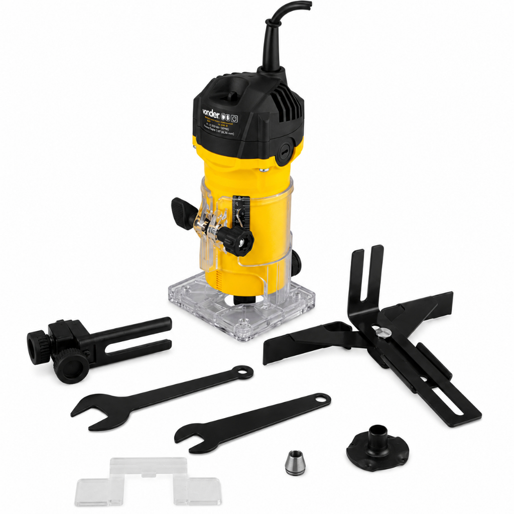 Tupia Manual Elétrica para Laminados 500W 6 mm TLV506 Vonder