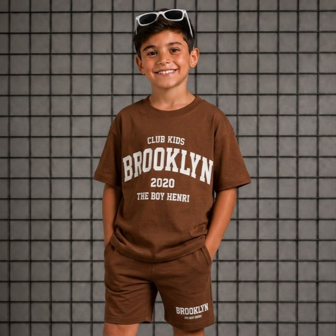 CONJUNTO PARA MENINO CAMISA E BERMUDA SUPER LEVE IDEIA PARA O VERAO CONFORTAVEL E ENTREGAMOS PARA TODO BRASIL