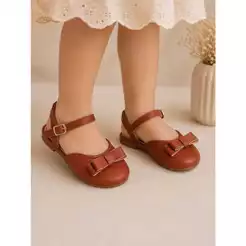 Sapatilha Infantil Feminina Confortável Laço Clássica Delicada Menina Passeio Festa Antiderrapante