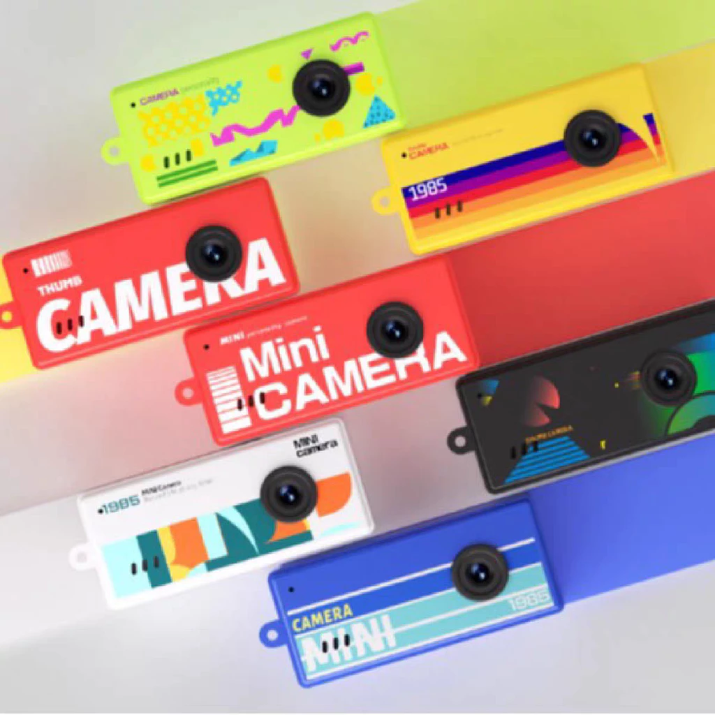 Câmera Infantil G6 Mini Chaveiro Moda 1080P HD Tela 0,96, Gravação Alta Definição Foco Automático Portátil Brinquedo