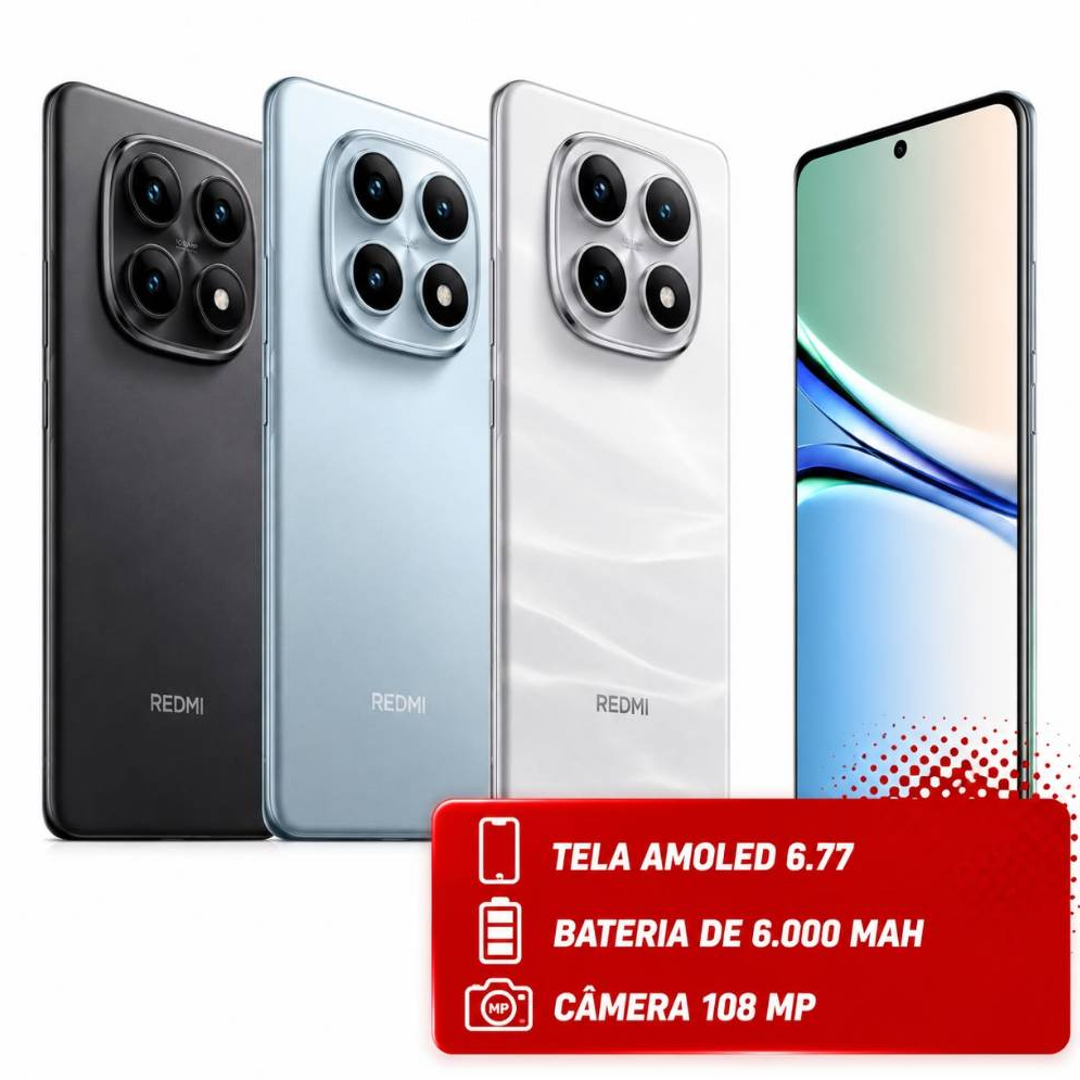 CELULAR XIAOMI REDMI NOTE 15 256gb 8gb RAM / 6GB Ram 128GB - LACRADO - 1 ANO DE GARANTIA - ENTREGA RAPIDA ORIGINAL