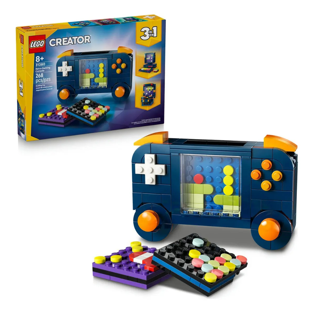 Lego Creator 3 Em 1 Console De Videogame Retro - Lego 31380