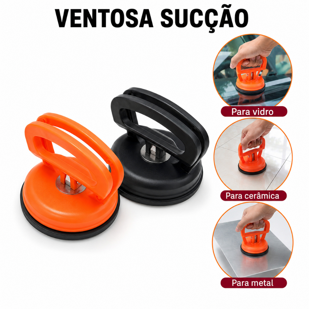 Ventosa Sucção Pequeno 5,7 cm Puxador Desamassar Extrair Amassados Carro Reparo de Tela de Celular