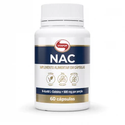 Nac Acetil Cisteína 60 Cápsulas Vitafor