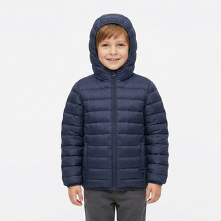 Jaqueta Puffer Infantil Juvenil Casaco Menino com Touca