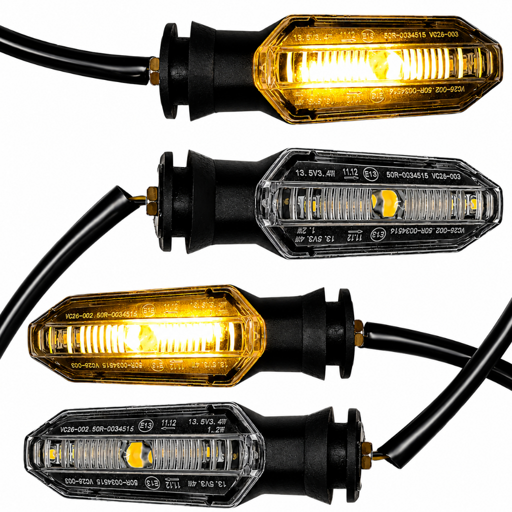 Kit 4 Pisca Seta Led Sequencial Twister Cb 500F 2020 2021 2022 2023 2024 X-Adv 750 2017 2018 2019 — imagem 2 de 2