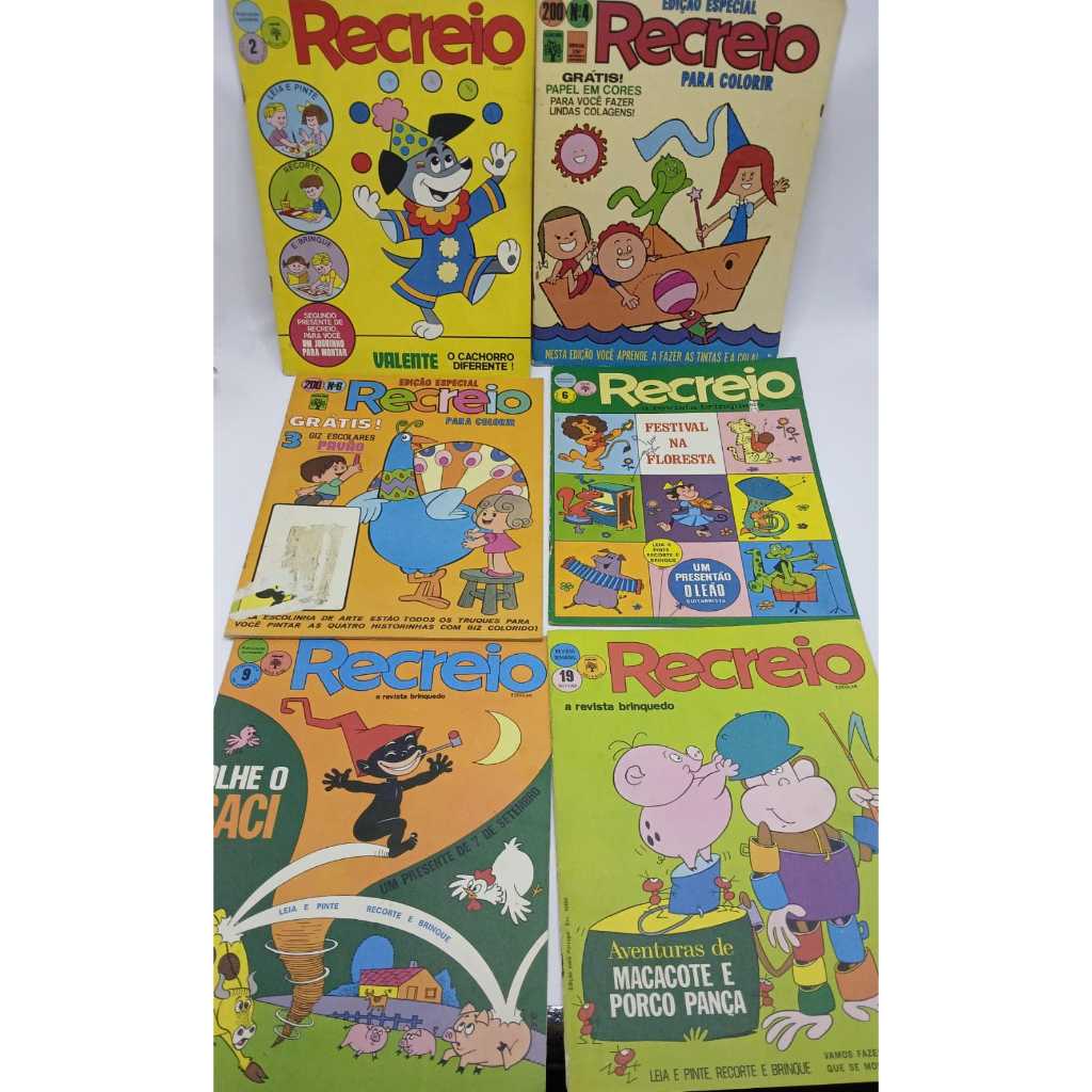 Revistas Recreio Alegria