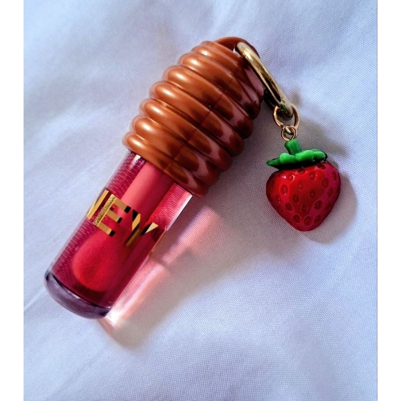 Gloss Labial LipHoney Brilho e Hidratação com Morango.