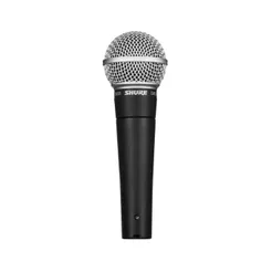 Microfone Shure SM58-LC Original Dinâmico Cardioide Profissional Para Vocal Canto E Shows