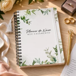 Planner Da Noiva Organização Meu Casamento Agenda Registro
