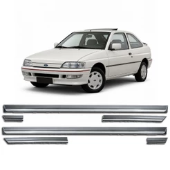 Jogo Friso Lateral Escort Europeu 2 Portas 1993 a 1996 Cinza