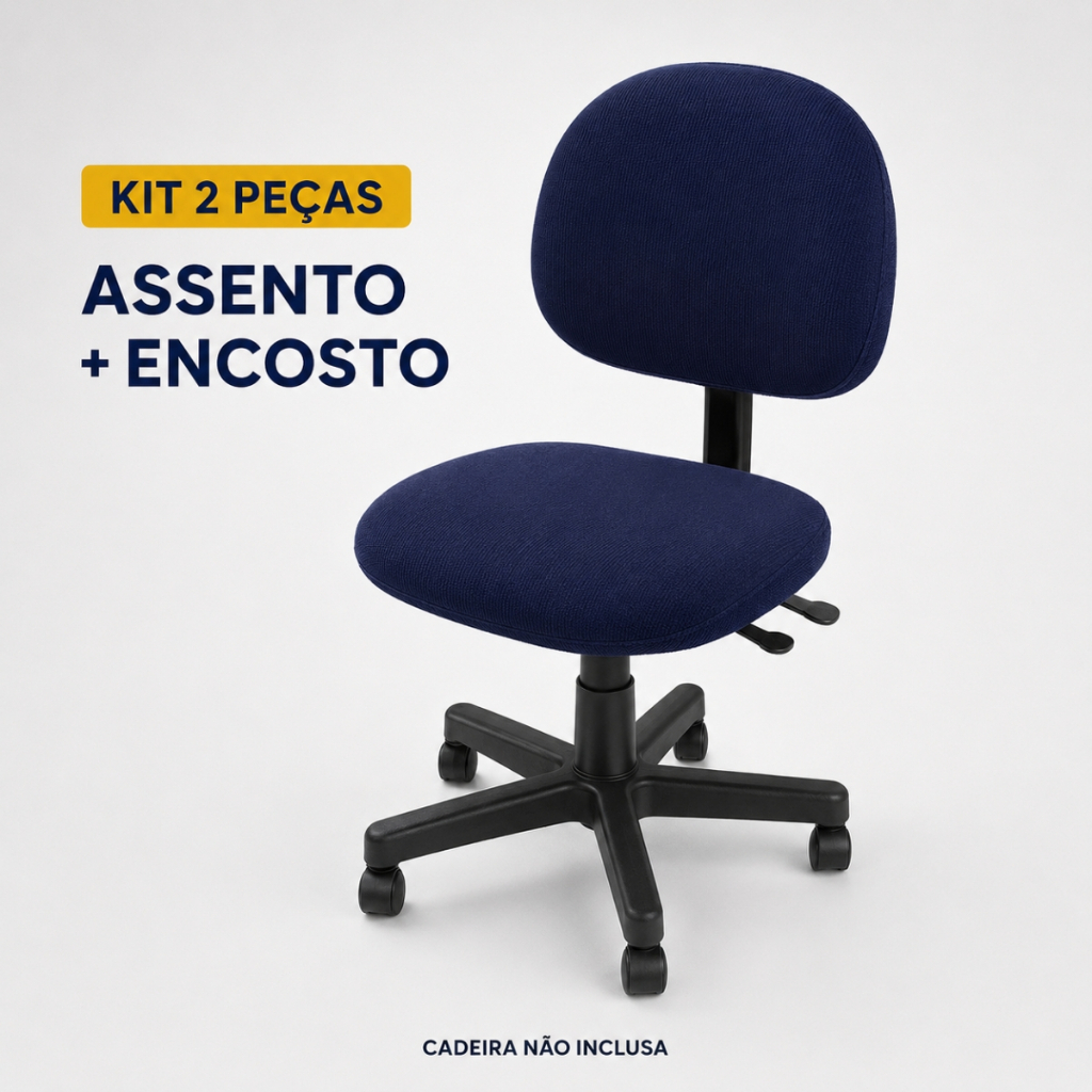 Capa Para Cadeira de Escritório Capa Premium Conforto e Elegância em um Único Produto