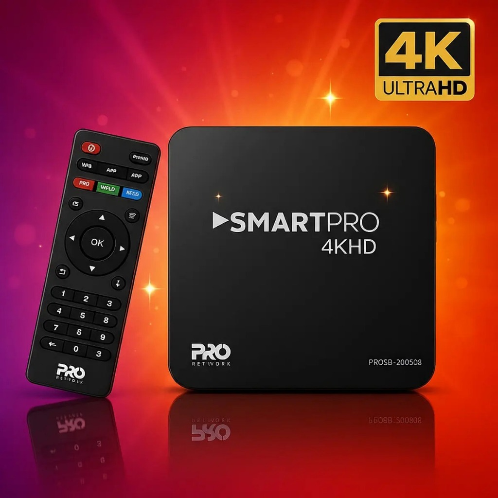 SMART BOX PRO PROSB-2000 4k  Android: Deixe sua TV mais inteligente