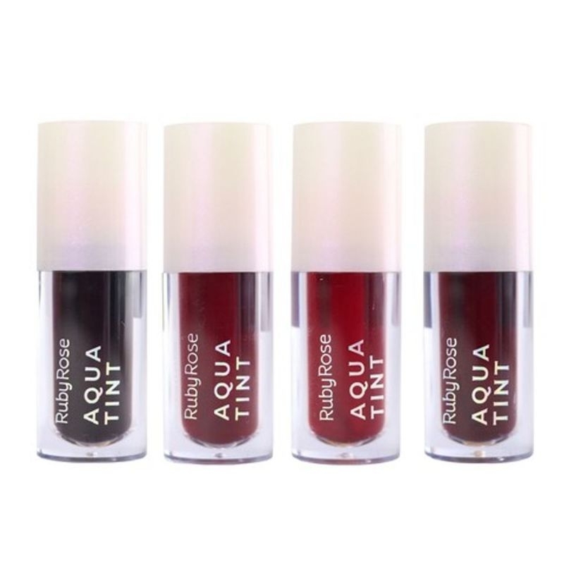 Ruby Rose Lip Tint Labial Aqua Tint Alta Pigmentação 5ml