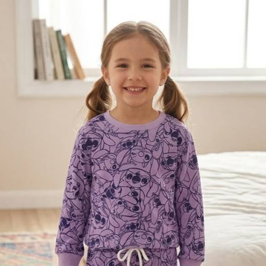 conjunto pijama menina calça e blusa diversas estampas de desenhos animados  tamanho 1 ao 10 bem quentinho flanelado
