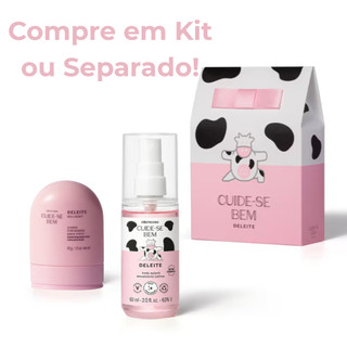 Kit Presente Cuide-Se Bem Deleite - Body Splash e Creme para Mãos (2 itens) - Escolha sua Opção