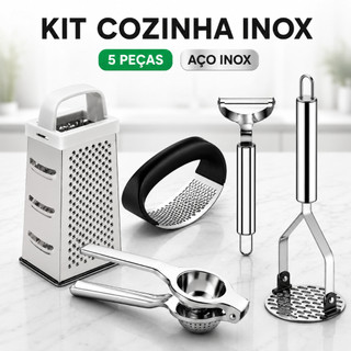 Kit Cozinha Inox: 52% Off! 🥘