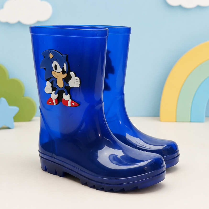 Bota Infantil Impermeável Galocha Menino