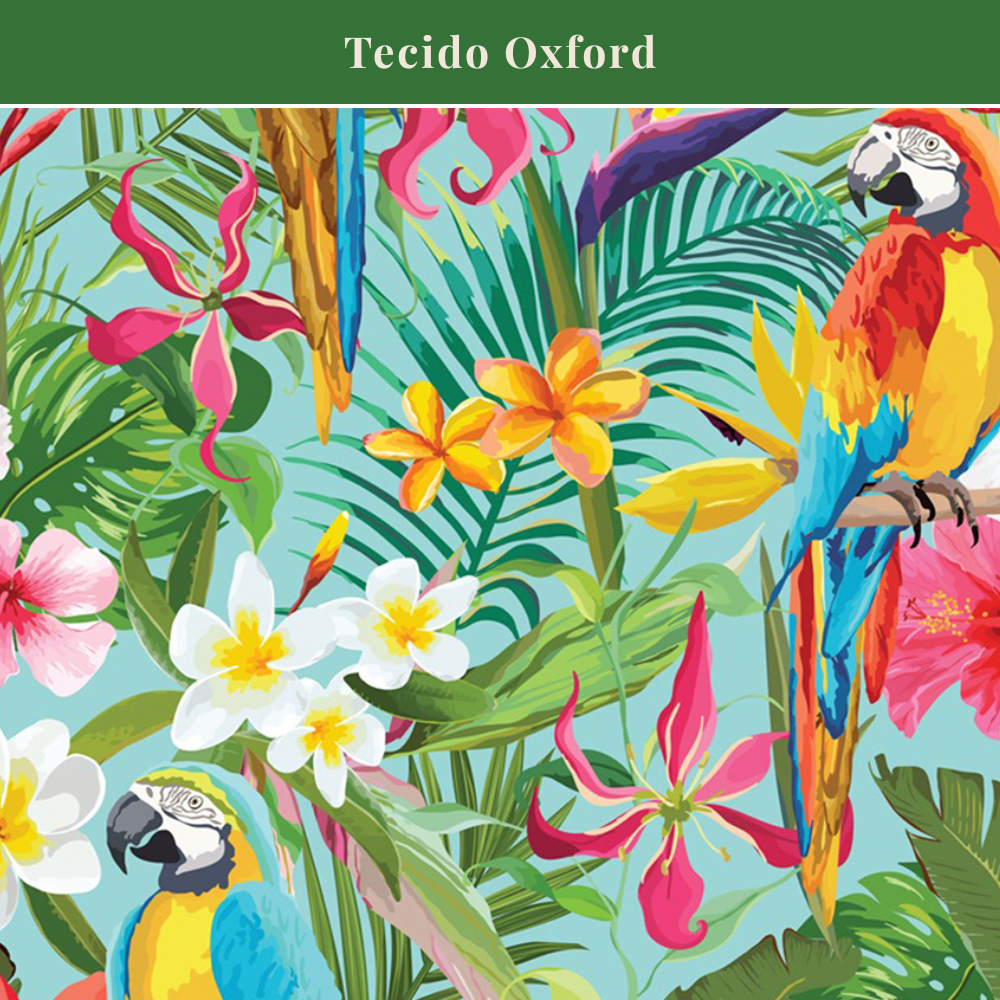 Tecido Oxford Estampado 1,50m Largura Cortes 1 a 3 Metros Caimento Perfeito Leve Fluido Resistente