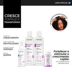 Cronograma Potencializador de Crescimento Capilar Saudável | Force Hair
