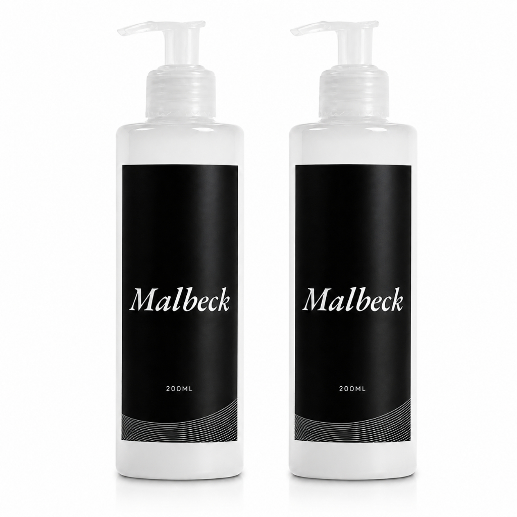 Kit Com Dois Cremes Malbeck Para Homens Cheirosos - 200ml Cada