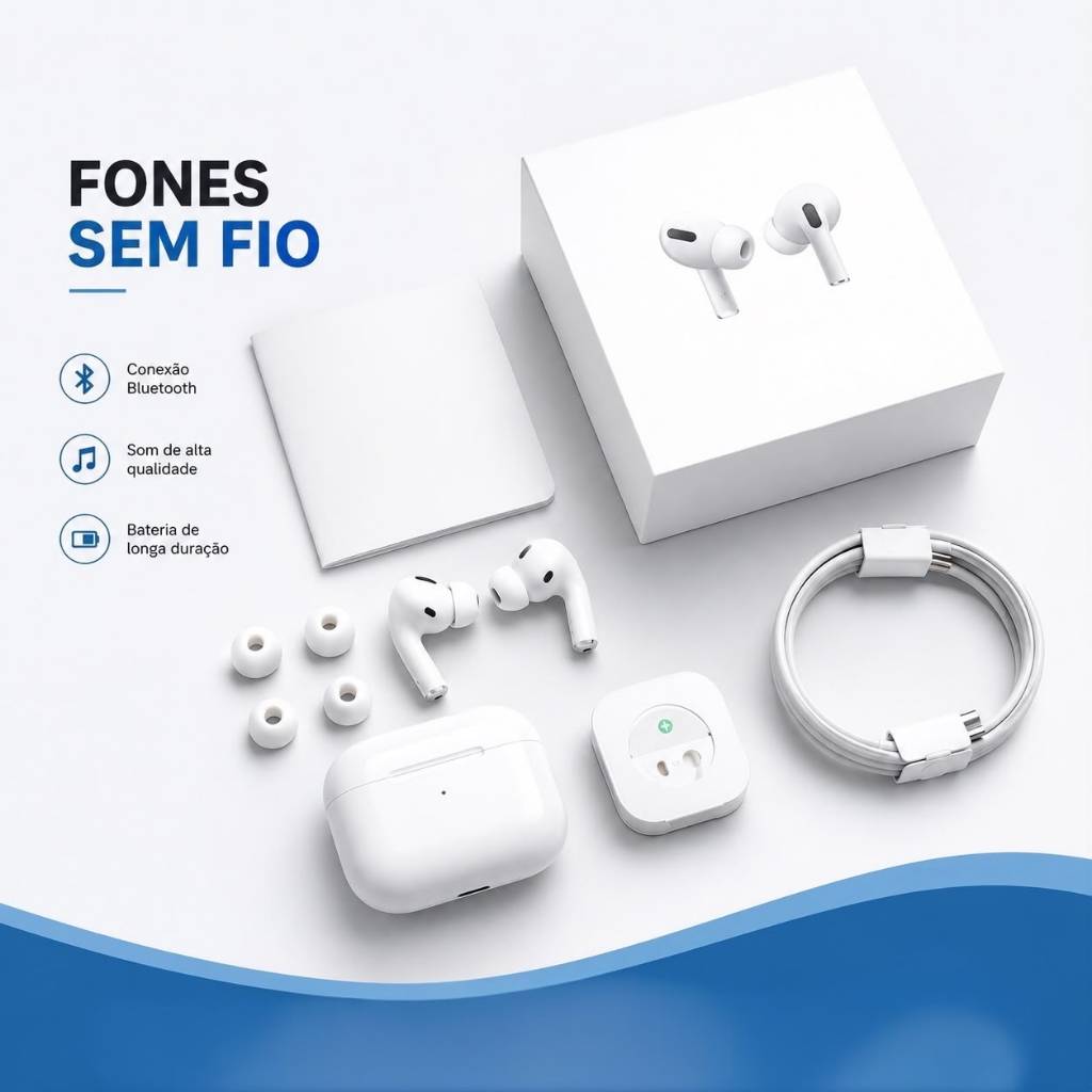 Fone de Ouvido  Sem Fio 5.0 Dig Com Cancelamento De Ruído Bluetooth Para Todos os Tipos de Celulares