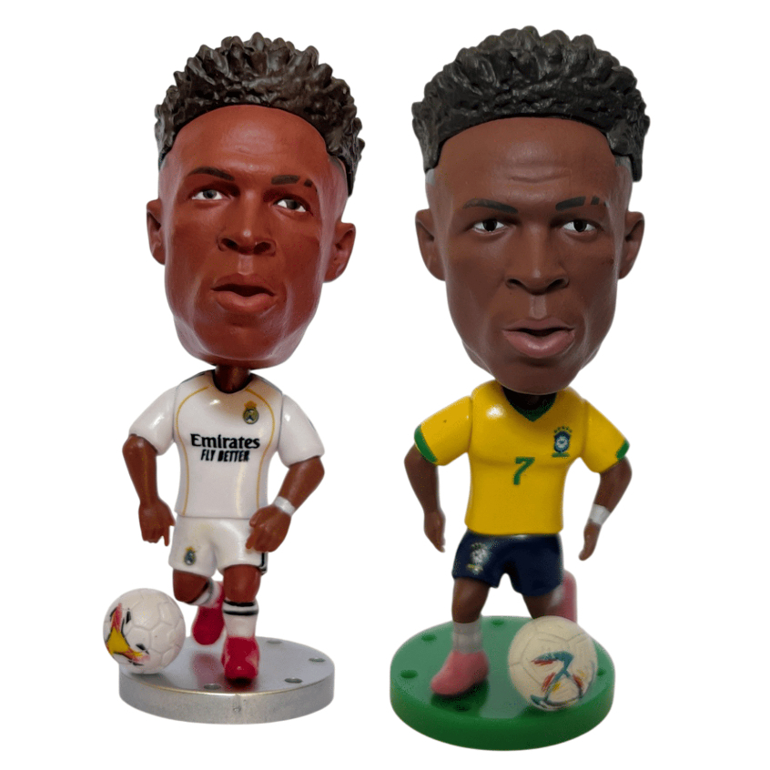 Mini Craque  Boneco Vini Jr Real Madrid Seleção Brasileira