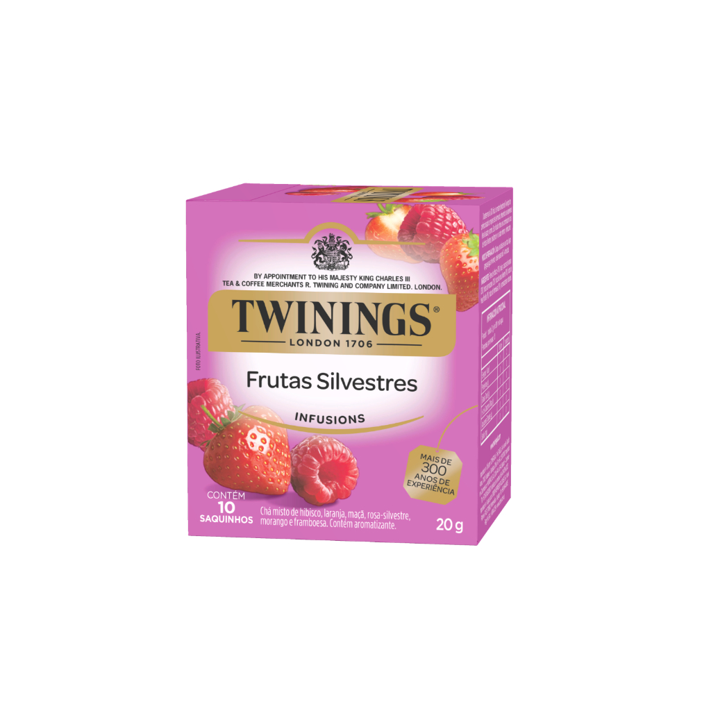 Chá Twinings Frutas Silvestres 20G Caixa com 10 Sachês