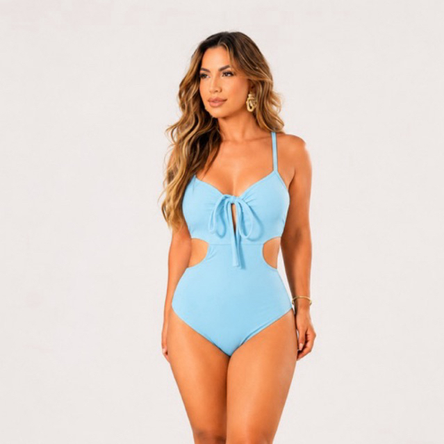 Body Feminino em Malha Montaria com Amarração - REF: 185