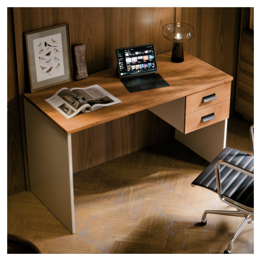 ESCRIVANINHA COM 2 GAVETAS HOME OFFICE PARA ESCRITóRIO MESA DE PC COMPUTADOR PARA ESTUDO E TRABALHO LONDRES