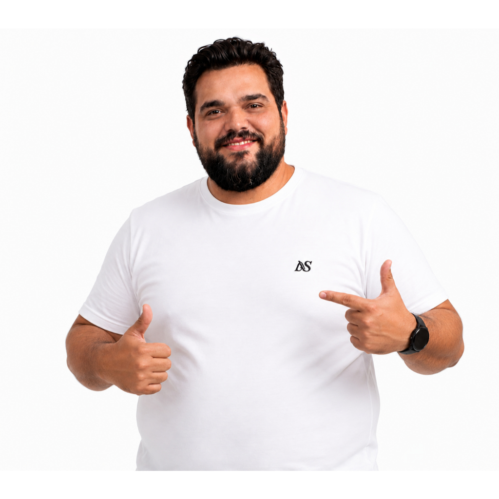 Camisa Plus Size Logo Minimalista Dry fit Veste Do G1 Ao G4 Esporte Corrida E Lazer