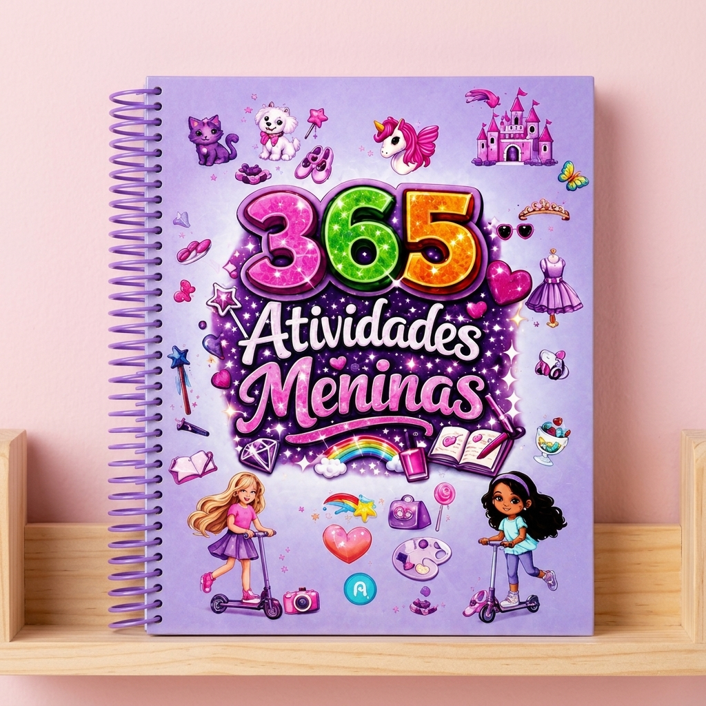 365 Atividades para Meninas Diversas Atividades Coordenação motora Espiral
