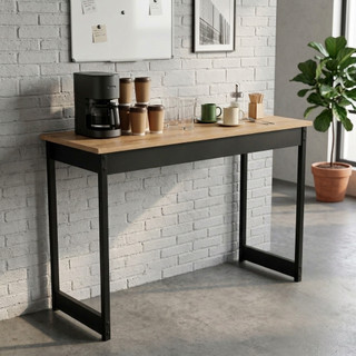 Mesa Escrivaninha Home Office Moderna Compacta Fácil Montagem MDP Reforçada 90CM