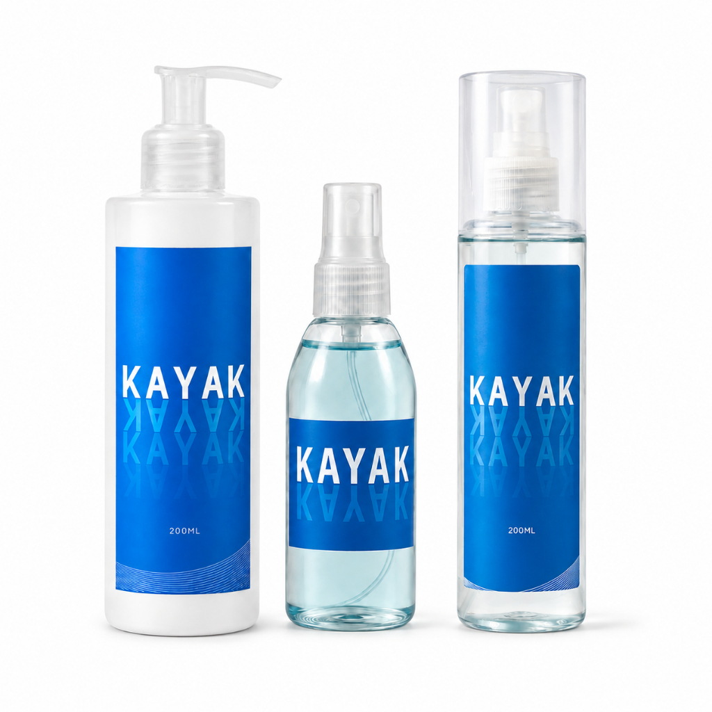 Kit Masculino Kayak Creme Hidratante + Body Spray + Colônia | Perfume Masculino Fresco • Presente Premium