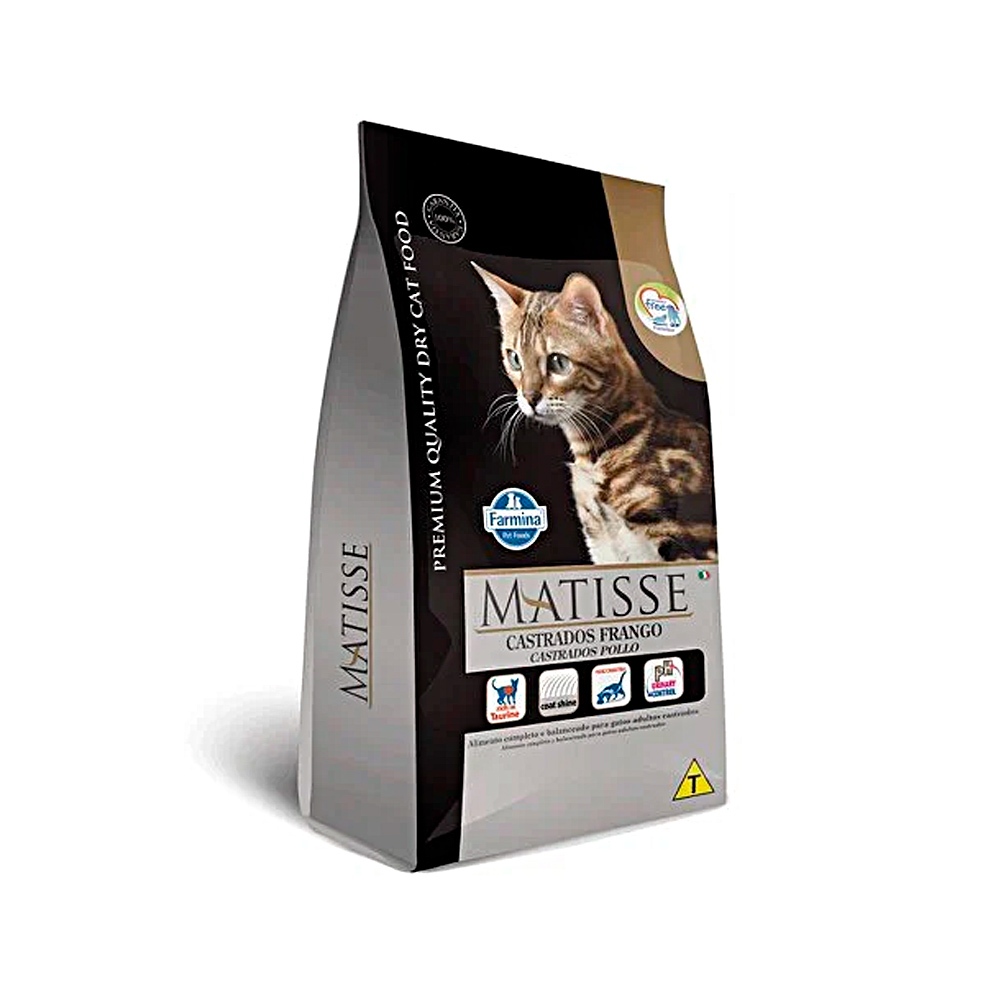 Ração Para Gatos Castrados Matisse Frango 7,5kg