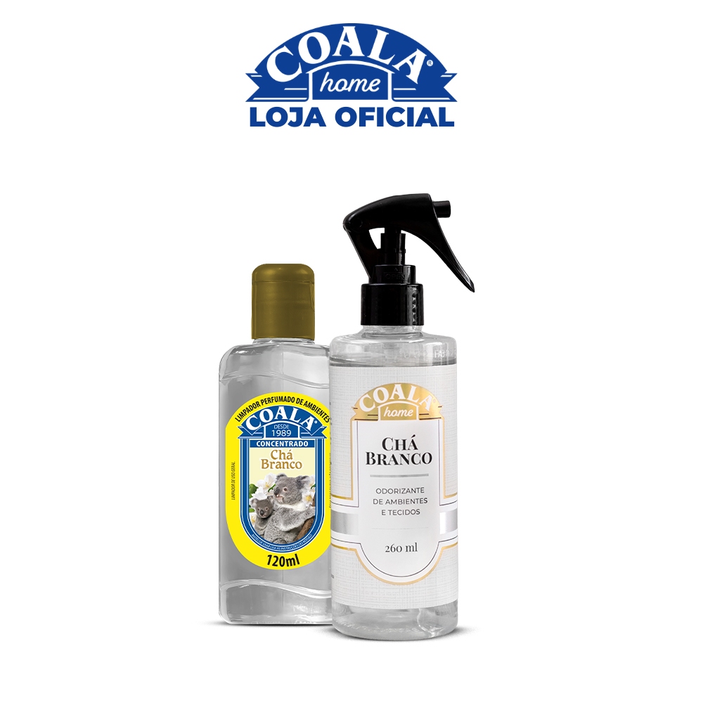 Kit Coala Casa Aconchegante - Chá Branco - 2 Itens