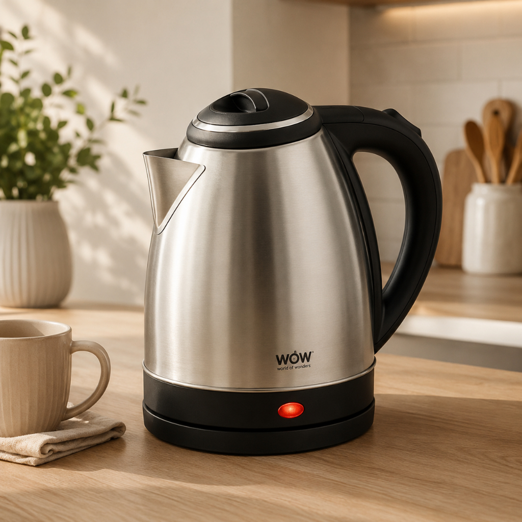 Chaleira Elétrica Jarra 1.8L Café Chá Inox 220v · foto 2