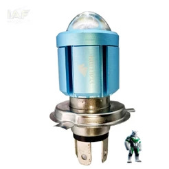Lâmpadas Led Moto / Carro COM STROBO H4 Ba20d 6500k Olho De Peixe Potente