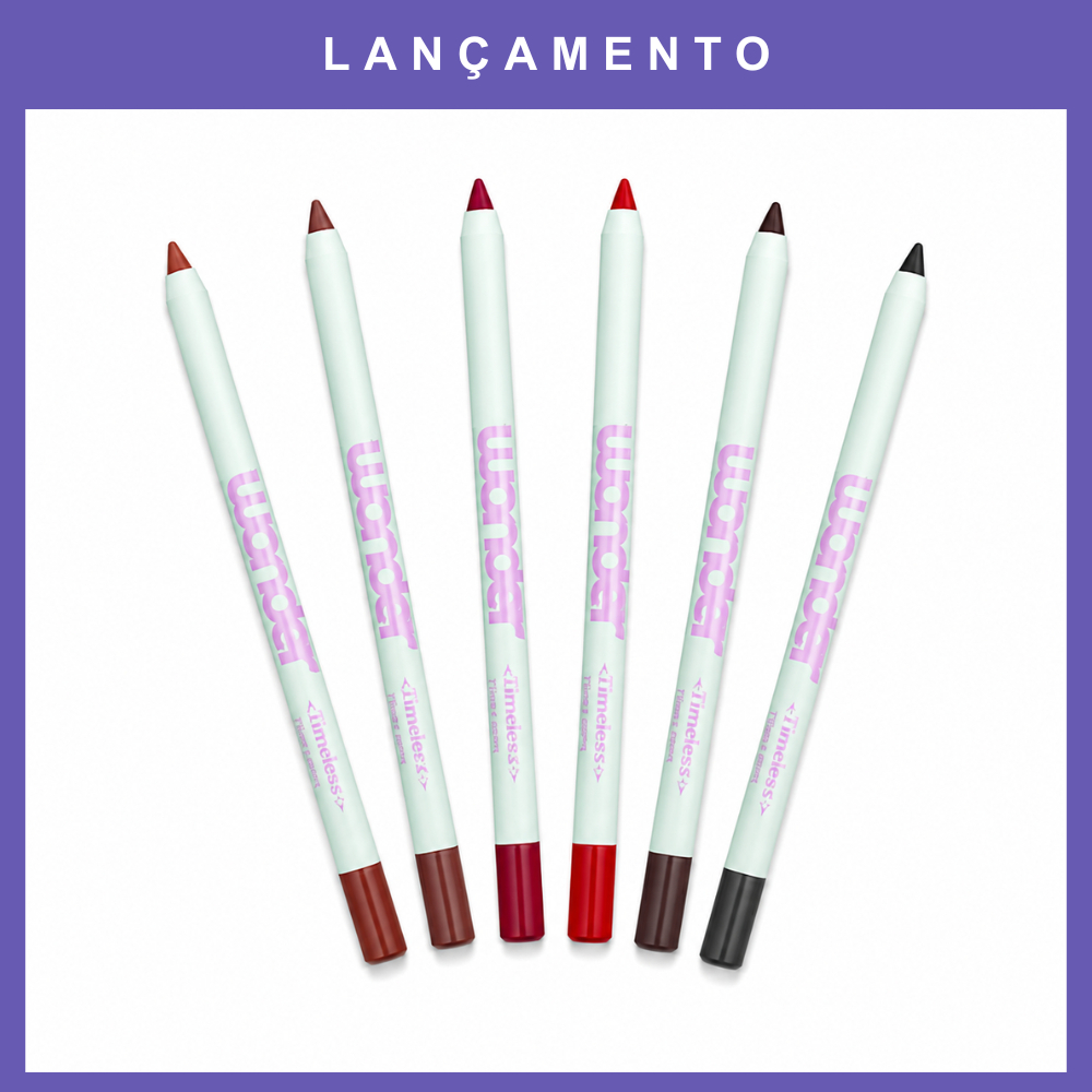 Lançamento Lapis Labial Timeless Wonder By Ruby Rose HBL6701 - Cremoso / Alta Pigmentação