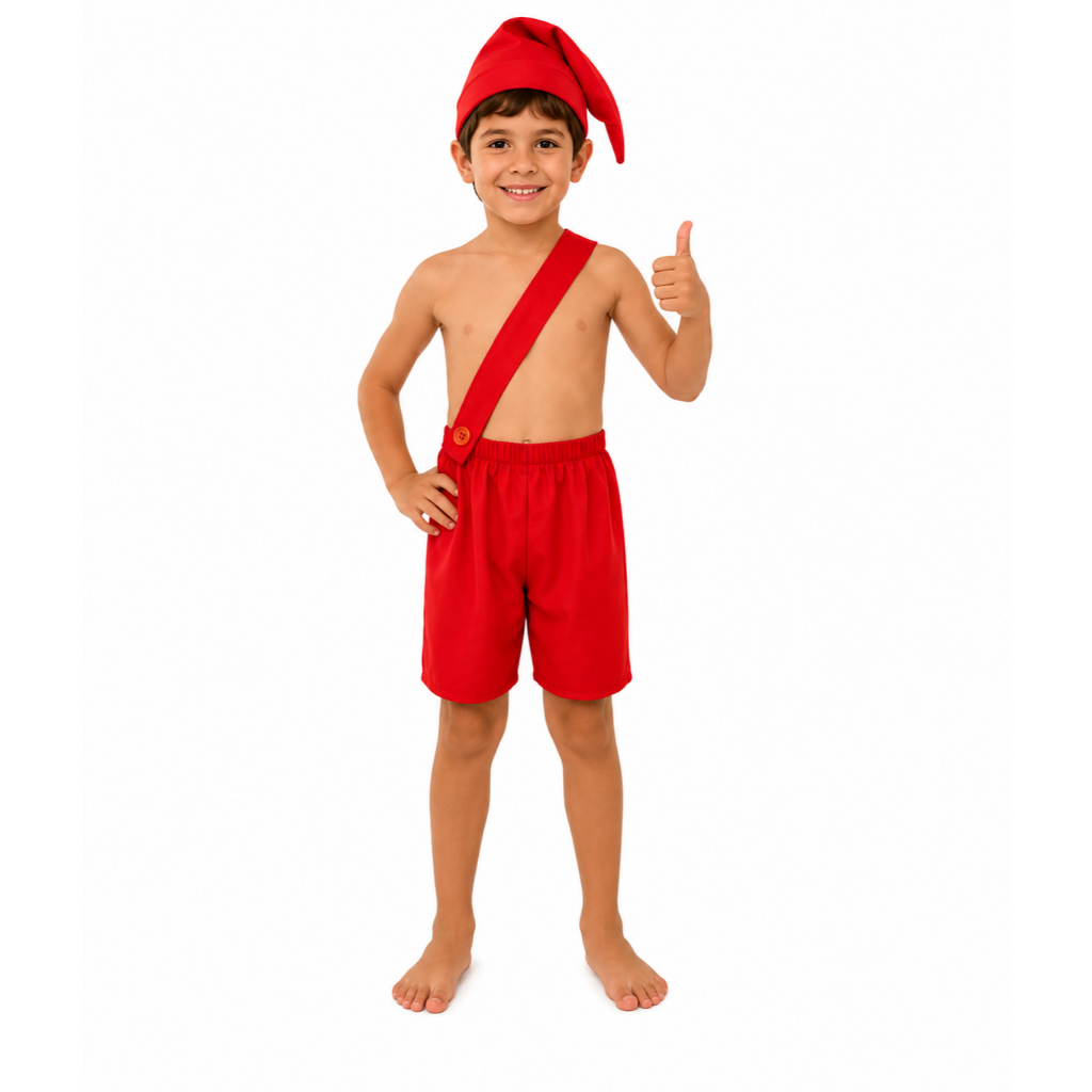 Fantasia Saci Infantil