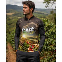 Camiseta Agro Produtor Agricultura Pecuária Proteção Solar UV50+ DRY SOFT Masculina