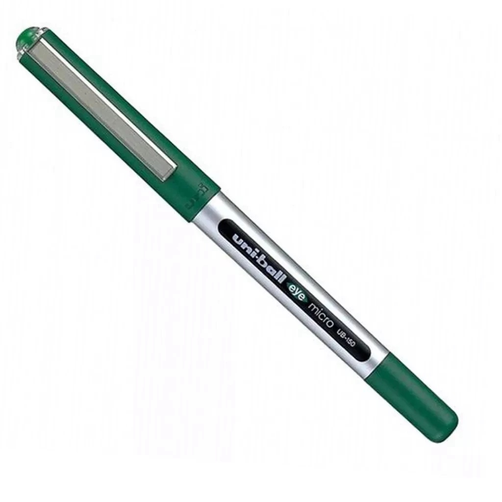 Caneta Uni Ball Eye Micro 0,5 Verde - Ub-150