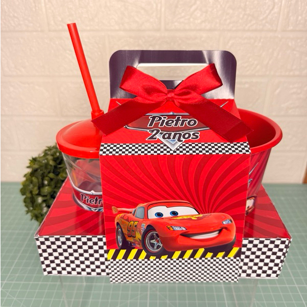 Kit cineminha CARROS / DINO BABY + balde + copo e personalização (Faço qualquer tema)