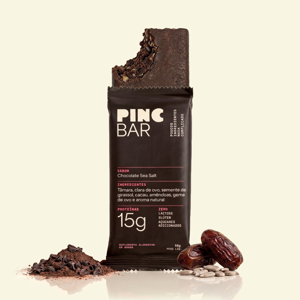 Pinc Bar Chocolate Sea Salt - 12un.