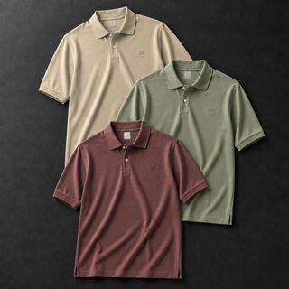 Kit 3 Camisa Polo Masculina Piquet Premium