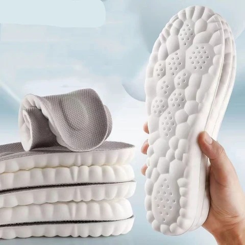 Palmilha almofadinha cinza confortável Palmilha De Altissimo Conforto Tênis Sapatos Ortopédica Palmilha Ortopédica Gel